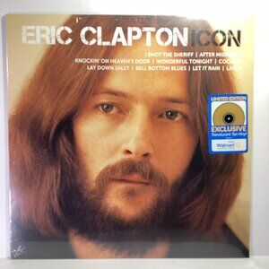 Eric Clapton Icon Album Limited Edition Exclusive Translucent Tan Vinyl LP NEW